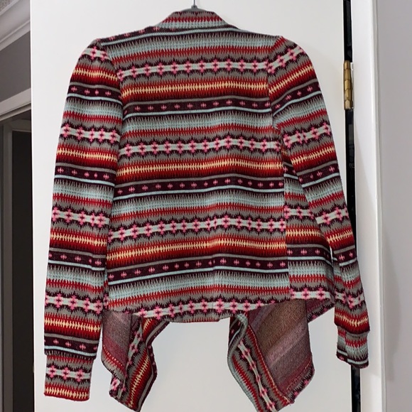 Alice Moon by Anthropologie beautiful boho style open front cardigan size Small - Picture 5 of 12